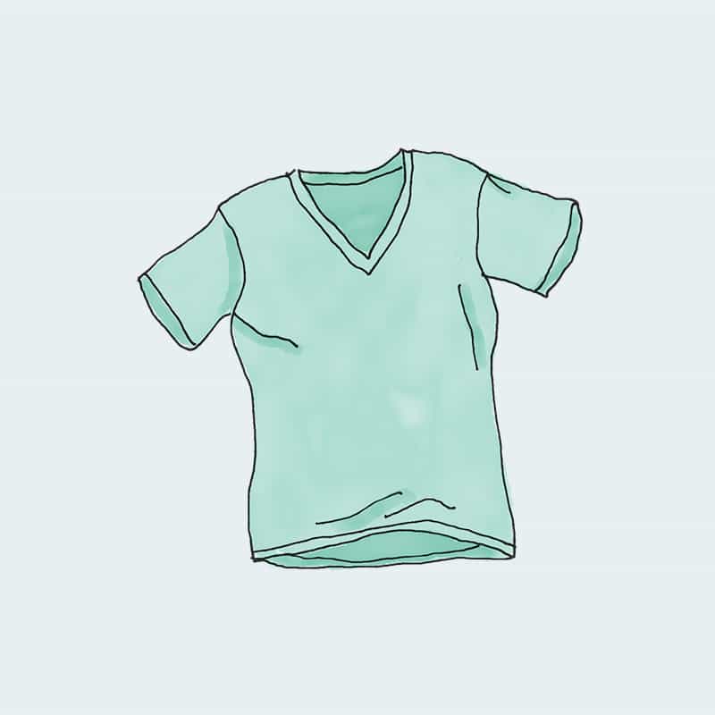 V-Neck T-Shirt – Image 2
